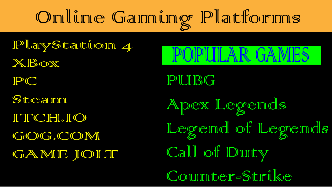 online gaming
